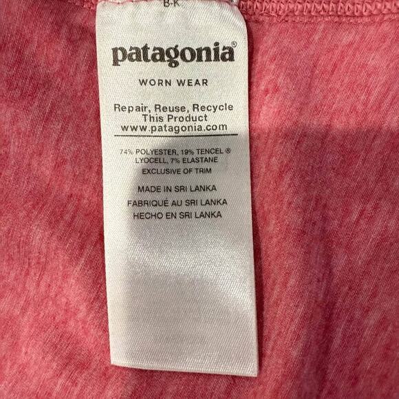 Patagonia Athletic Summer Tank Top Womens Medium Rosehip Pink Performance Casual - Picture 4 of 6